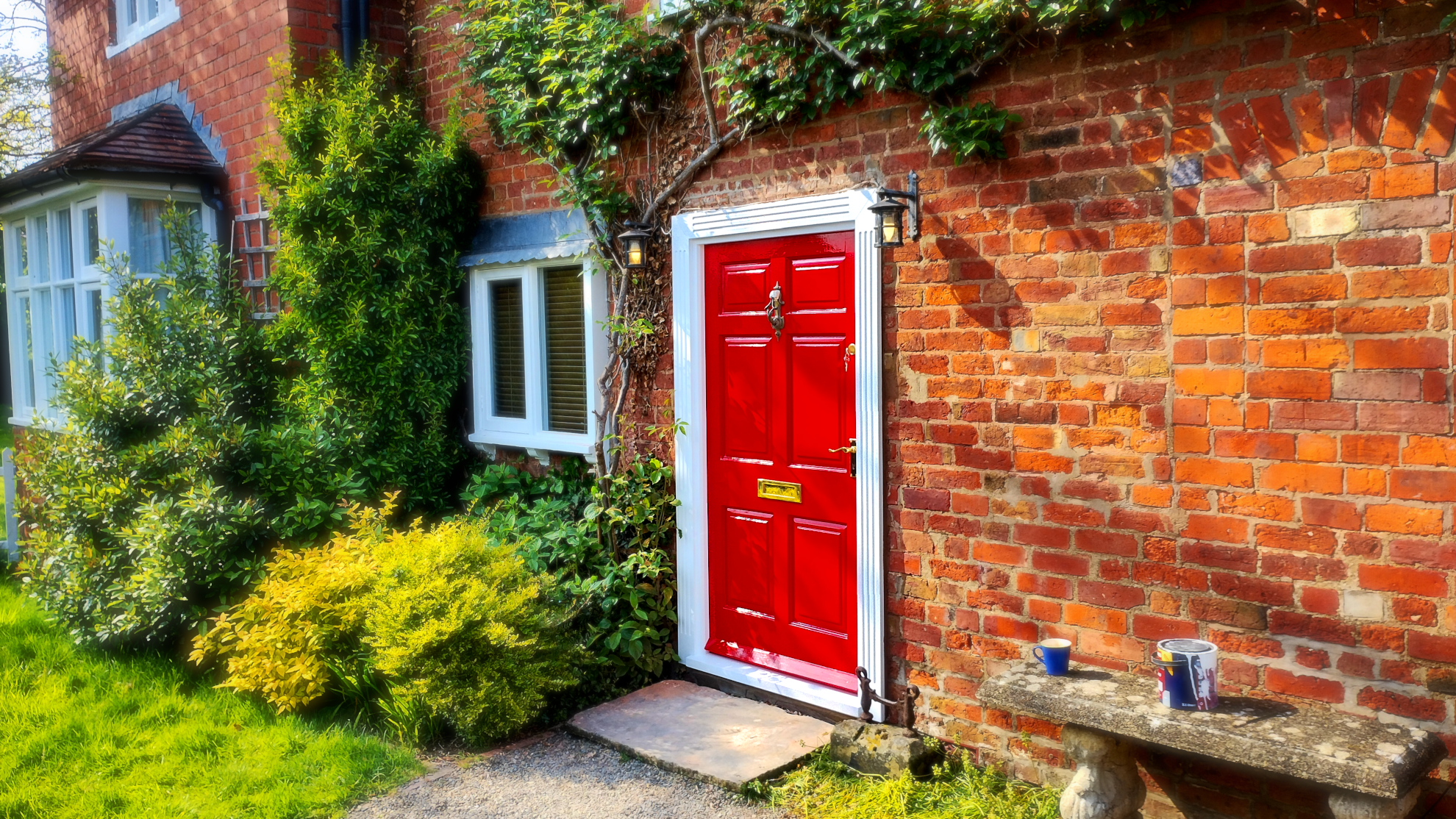 Raised and fielded panel door