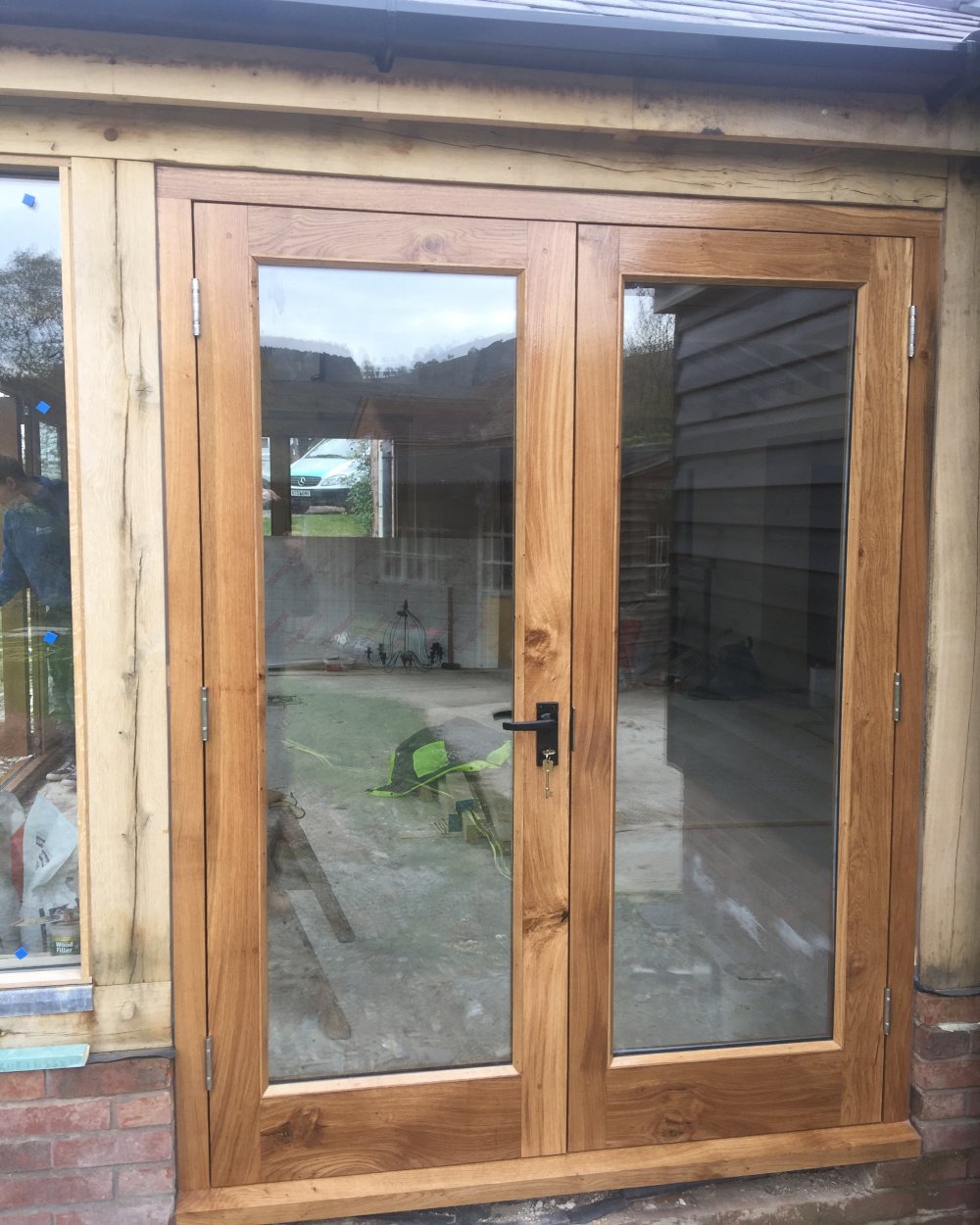 Oak French Doors